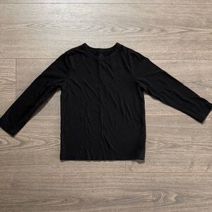 Wonder Nation Boys Medium 8 Long Sleeve Black T-Shirt